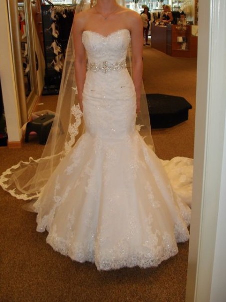Sparkly Mermaid Sweetheart Lace Wedding Dresses Bridal Gowns 99603114