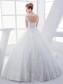 Lace Ball Gown Keyhole Back Sparkly Wedding Dresses Bridal Gowns 99603116