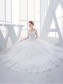Lace Ball Gown Keyhole Back Sparkly Wedding Dresses Bridal Gowns 99603116