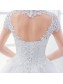 Lace Ball Gown Keyhole Back Sparkly Wedding Dresses Bridal Gowns 99603116