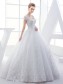 Lace Ball Gown Keyhole Back Sparkly Wedding Dresses Bridal Gowns 99603116