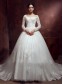 Long Sleeves Lace Wedding Dresses Bridal Gowns 99603118