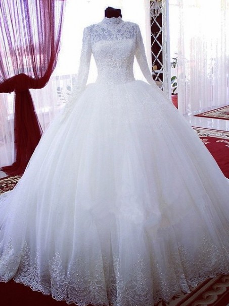 High Neck Long Sleeves Bridal Ball Gown Wedding Dresses Bridal Gowns 99603122 High Neck Long Sleeves Bridal Ball Gown Wedding Dresses Bridal Gowns 99603122