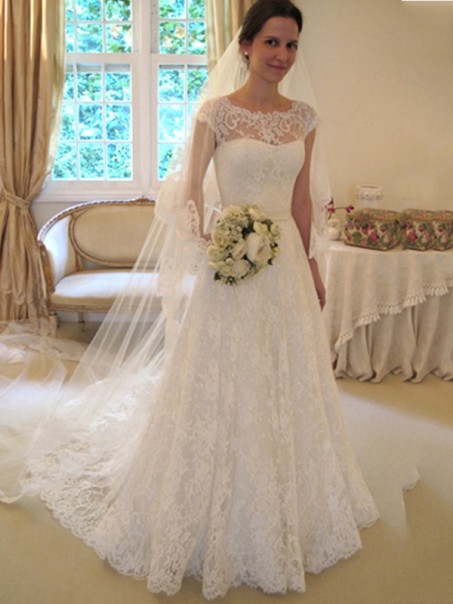 A-Line Lace Bridal Wedding Dresses Bridal Gowns 99603125 A-Line Lace Bridal Wedding Dresses Bridal Gowns 99603125