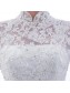 High Neck Long Sleeves Lace Wedding Dresses Bridal Gowns 99603127