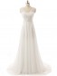A-Line Lace Chiffon V-Neck Wedding Dresses Bridal Gowns 99603131 A-Line Lace Chiffon V-Neck Wedding Dresses Bridal Gowns 99603131