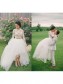Two Pieces Long Sleeves Lace Tulle Wedding Dresses Bridal Gowns 99603136 Two Pieces Long Sleeves Lace Tulle Wedding Dresses Bridal Gowns 99603136