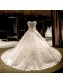 Ball Gown Sweetheart Crystal Lace Wedding Dresses Bridal Gowns 99603140