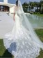 Mermaid Half Sleeves Lace Wedding Dresses Bridal Gowns 99603143