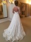 A-Line High Neck Long Sleeves Keyhole Back Lace Wedding Dresses Bridal Gowns 99603148 A-Line High Neck Long Sleeves Keyhole Back Lace Wedding Dresses Bridal Gowns 99603148