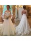 A-Line High Neck Long Sleeves Keyhole Back Lace Wedding Dresses Bridal Gowns 99603148 A-Line High Neck Long Sleeves Keyhole Back Lace Wedding Dresses Bridal Gowns 99603148