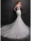 Mermaid Lace Sleeveless Wedding Dresses Bridal Gowns 99603151