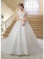 Ball Gown Off-the-Shoulder Lace Crystal Wedding Dresses Bridal Gowns 99603156