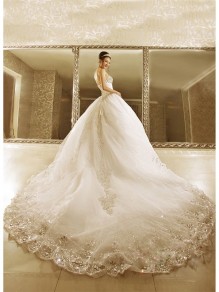 Ball Gown Crystal Wedding Dresses Bridal Gowns 99603191