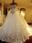 Sparkly Lace Ball Gown Crystal Wedding Dresses Bridal Gowns 99603194