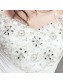 Ball Gown Cap Sleeves Lace Wedding Dresses Bridal Gowns 99603196