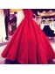 Ball Gown Strapless Red Wedding Dresses Bridal Gowns 99603241 Ball Gown Strapless Red Wedding Dresses Bridal Gowns 99603241