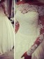 Ball Gown Long Sleeves Off-the-Shoulder Lace Wedding Dresses Bridal Gowns 99603251