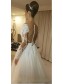 A-Line Long Sleeves Lace Wedding Dresses Bridal Gowns 99603261