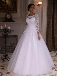Long Sleeves Lace Wedding Dresses Bridal Gowns 99603282 Long Sleeves Lace Wedding Dresses Bridal Gowns 99603282