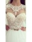A-Line Lace Tulle Sleeveless Wedding Dresses Bridal Gowns 99603288 A-Line Lace Tulle Sleeveless Wedding Dresses Bridal Gowns 99603288