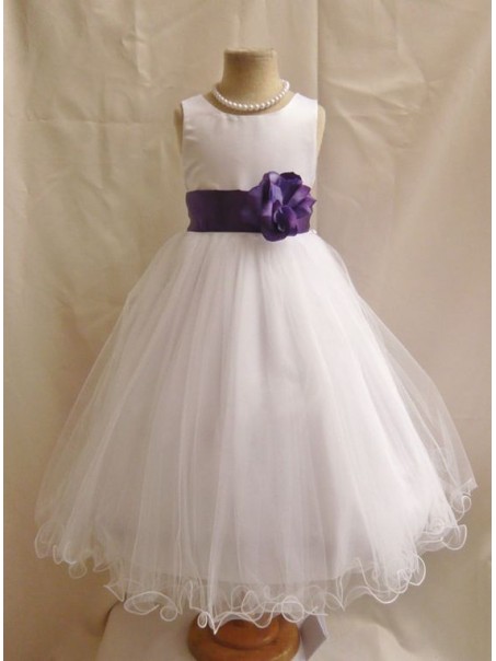 White Ball Gown Flower Girl Dresses 99604020 White Ball Gown Flower Girl Dresses 99604020