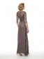 Long V-Neck Lace Chiffon 3/4 Length Sleeves Mother of The Bride Dresses 99605013 Long V-Neck Lace Chiffon 3/4 Length Sleeves Mother of The Bride Dresses 99605013