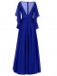 Long Purple Beaded Lace Chiffon Long Mother of The Bride Dresses 99605035