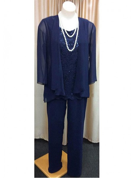 Lace and Chiffon Mother of The Bride Dresses Mother of The Groom Dresses 99605043
