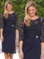 Elegant Lace Chiffon Mother of The Bride and Groom Dresses 99605054