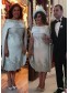 Beaded Lace Appliques Mother of The Bride and Groom Dresses 99605058