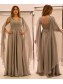 Long Chiffon Mother of The Bride Dresses with Lace Appliques 99605113