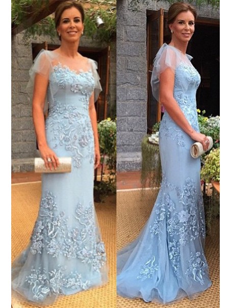 Elegant Mermaid Long Lace Mother of The Bride Dresses 99605115