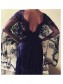 A-Line V-Neck Long Mother of The Bride Dresses 99605121