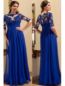 A-Line Long Mother of The Bride Dresses with Lace Appliques 99605137 A-Line Long Mother of The Bride Dresses with Lace Appliques 99605137