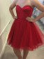 Short Red Prom Dress Homecoming Dresses Graduation Party Dresses 99701035