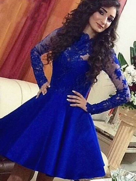 Short Prom Dress Long Sleeves Homecoming Dresses Graduation Party Dresses 99701047