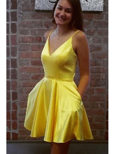 Short Yellow Prom Dress Homecoming Dresses Graduation Party Dresses 99701054 Short Yellow Prom Dress Homecoming Dresses Graduation Party Dresses 99701054