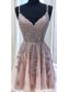 A-Line Lace Short Prom Dress Homecoming Graduation Cocktail Dresses 99701102