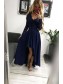 High Low Long Sleeves Prom Dress Homecoming Graduation Cocktail Dresses 99701112