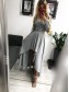 High Low Long Sleeves Prom Dress Homecoming Graduation Cocktail Dresses 99701112