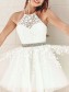 Short Beaded Lace Prom Dress Homecoming Graduation Cocktail Dresses 99701119