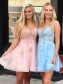Short Beaded Lace Prom Dress Homecoming Graduation Cocktail Dresses 99701131