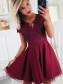 Short Beaded Lace Prom Dress Homecoming Graduation Cocktail Dresses 99701136