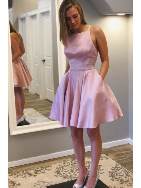 Short Pink Prom Dress Homecoming Graduation Cocktail Dresses 99701157
