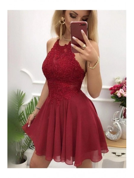 Short Beaded Lace Prom Dress Homecoming Graduation Cocktail Dresses 99701161