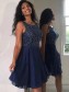 Short Beaded Lace Prom Dress Homecoming Graduation Cocktail Dresses 99701245
