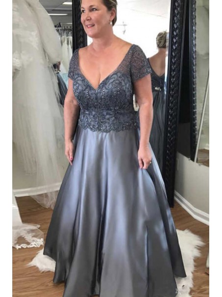 A-Line Beaded Lace Mother of the Bride Dresses 99702011