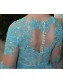 A-Line Beaded Lace Long Sleeves Mother of the Bride Dresses 99702012