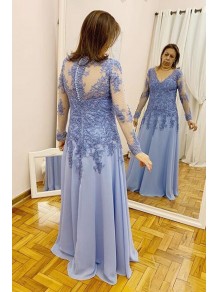 A-Line Long Sleeves Lace Mother of the Bride Dresses 99702044 A-Line Long Sleeves Lace Mother of the Bride Dresses 99702044